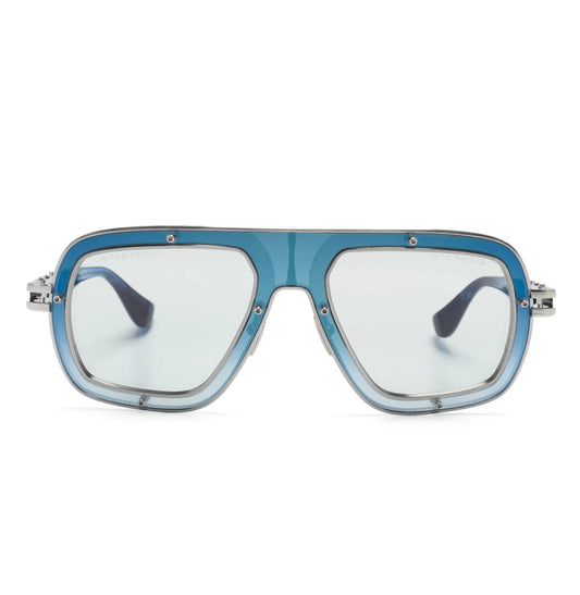 Dita Eyewear lentes de sol con armazón redonda y micas oscuras