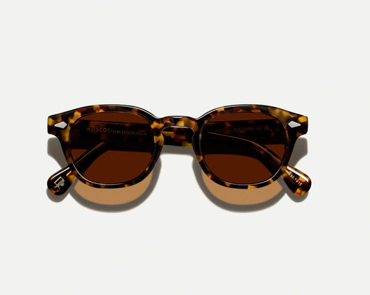 Moscot Lemtosh Sun Col. Tobacco 49 Wide