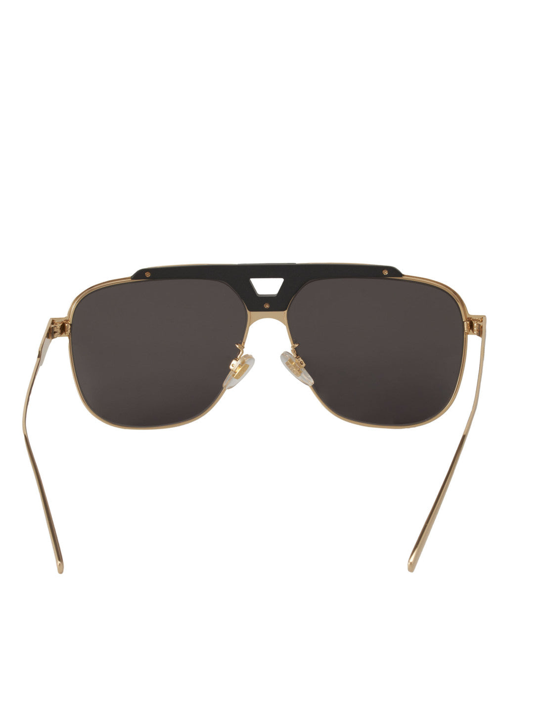 Dolce & Gabbana DG2256 1334/87 Aviator Square Negro Dorado – vista 10