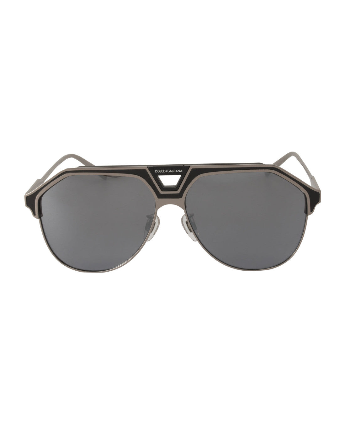 Dolce & Gabbana DG2257 1277/6G Aviator Plata Espejo – vista 8