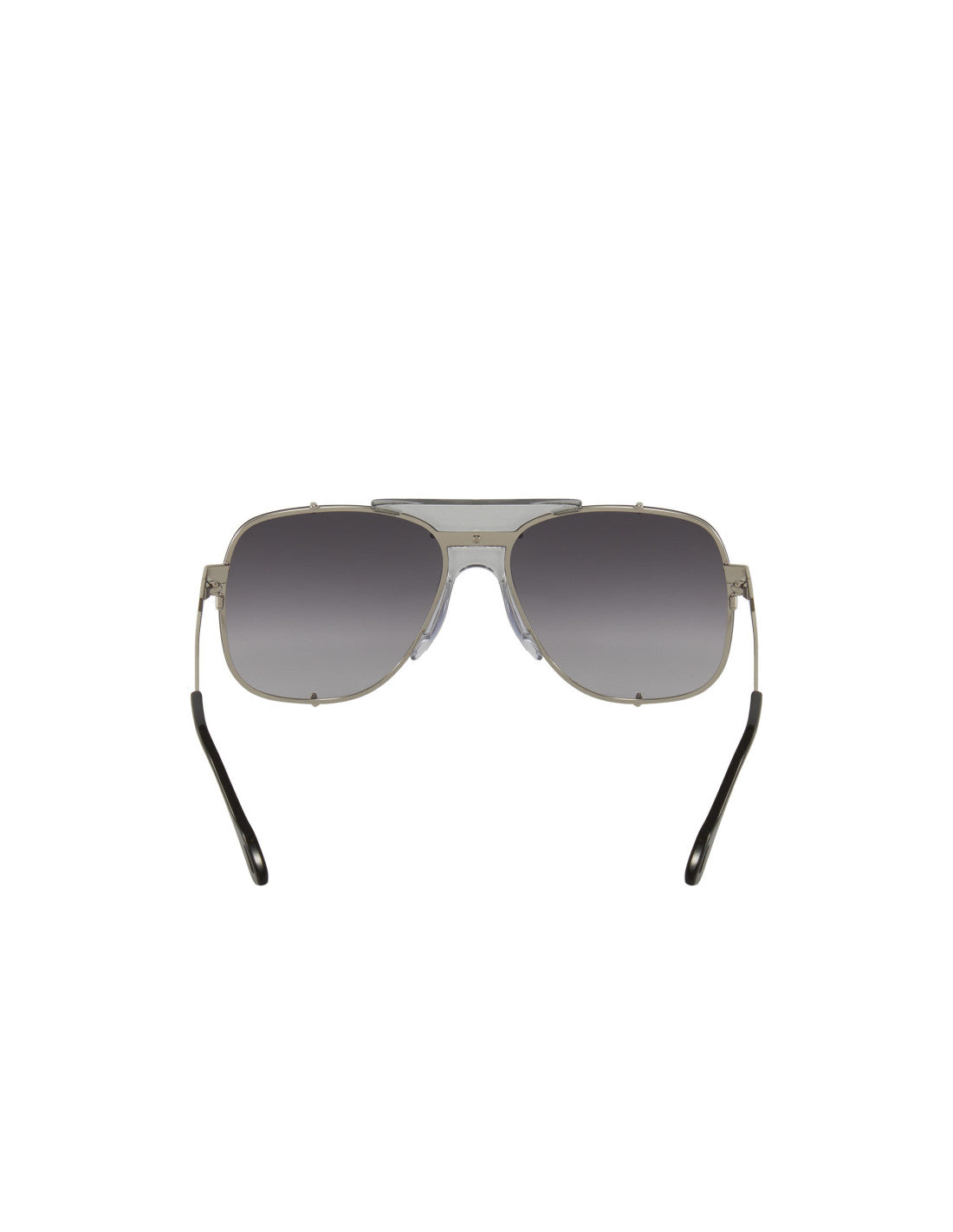 Gucci Gucci GG0739S 001 Square Shape Aviator Gris Degradado – vista 10