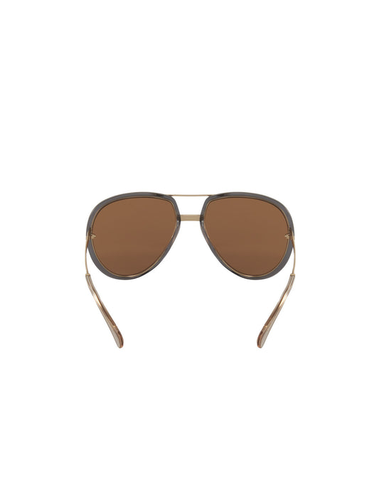Gucci Gucci GG0904S 001 New Aviator Negro Dorado – vista 10