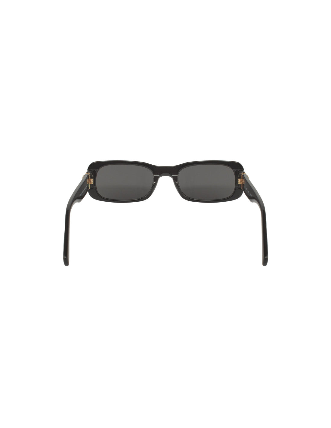 Miu Miu MU 08Z 1AB-5S0 rectangle shape Black Gold – vista 10