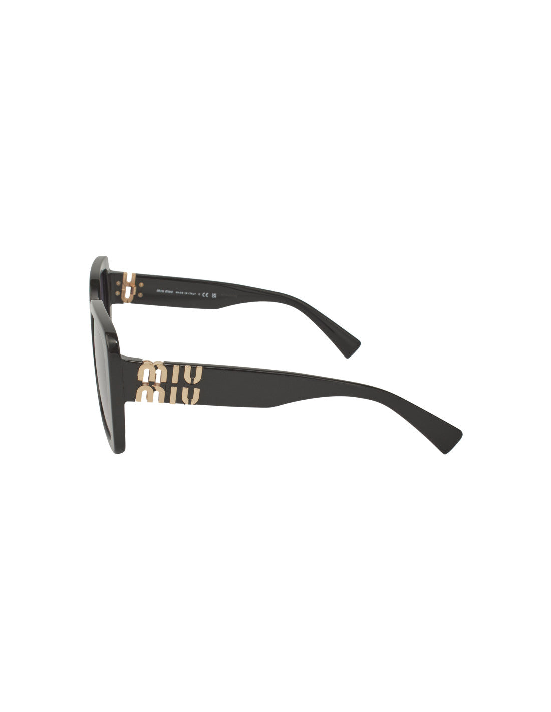 Miu Miu MU 10Y 1AB-5D1 Square Shape Black Gradient – vista 9