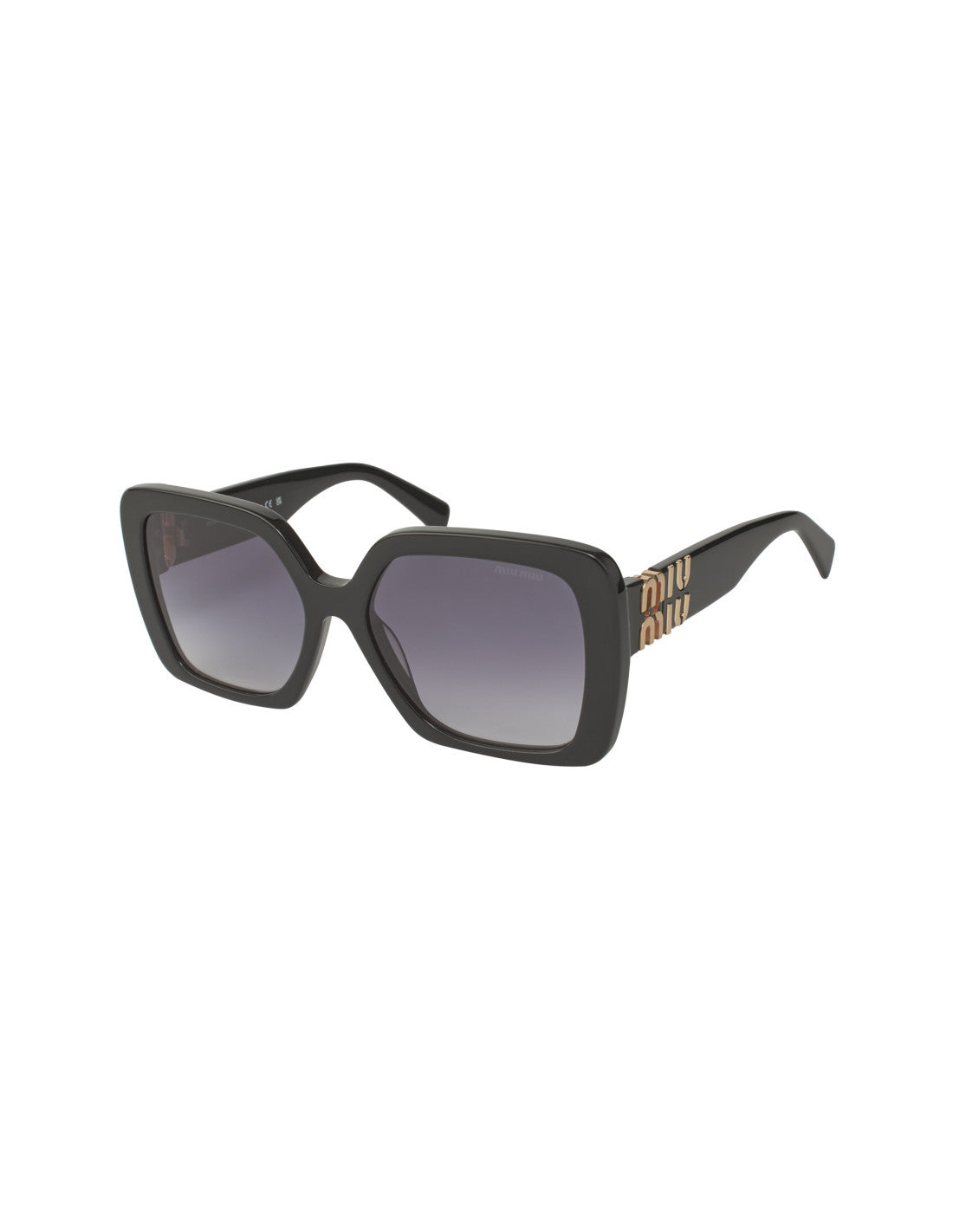 Miu Miu MU 10Y 1AB-5D1 Square Shape Black Gradient – vista 7