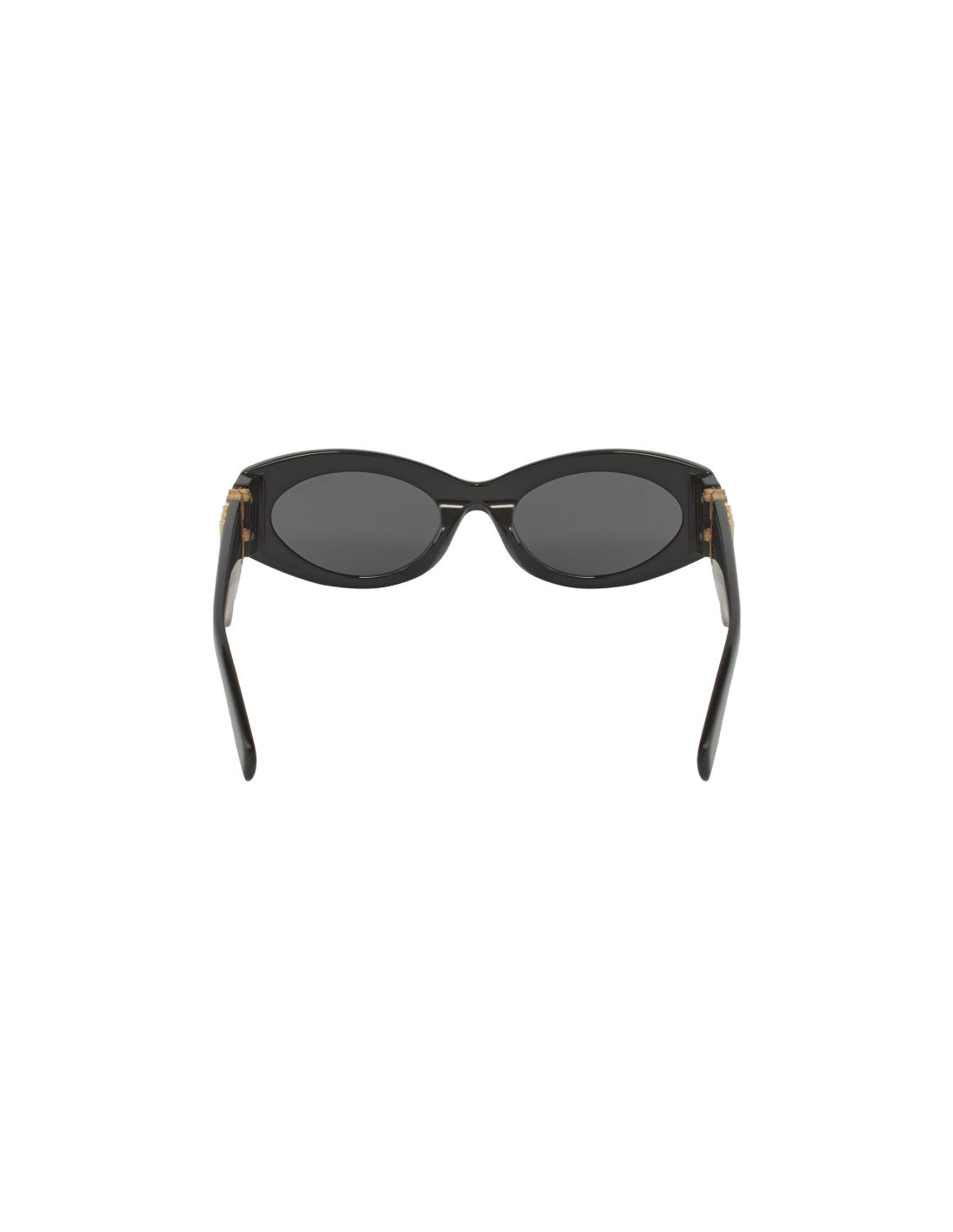 Miu Miu MU 11WS 1AB-5S0 Oval Shape Black Gold – vista 10