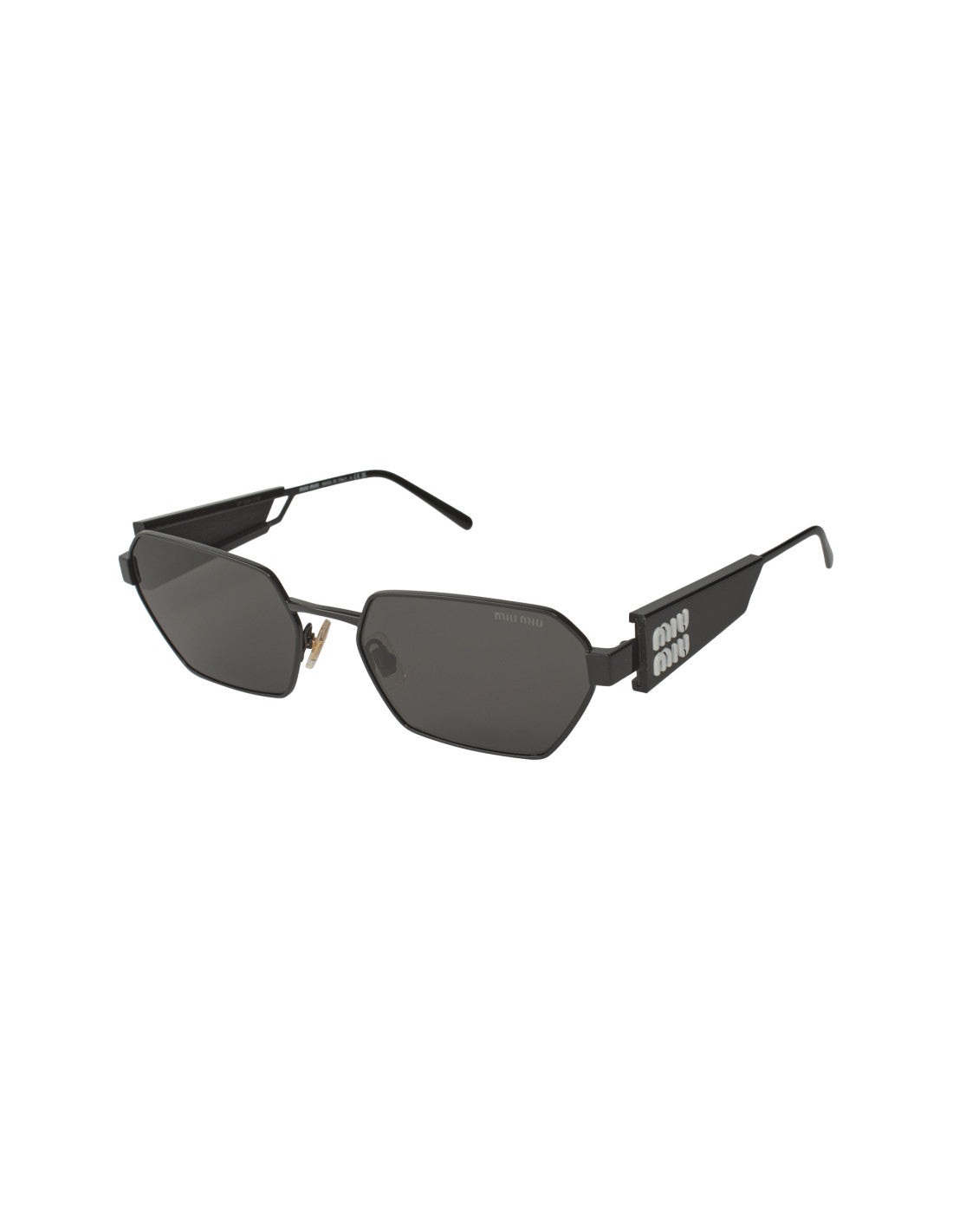 Miu Miu MU 53WS 1AB-5S0 Square Shape Black White – vista 7