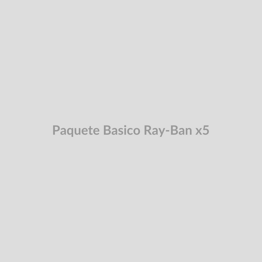 Paquete Básico Ray-Ban – Mayoreo x5
