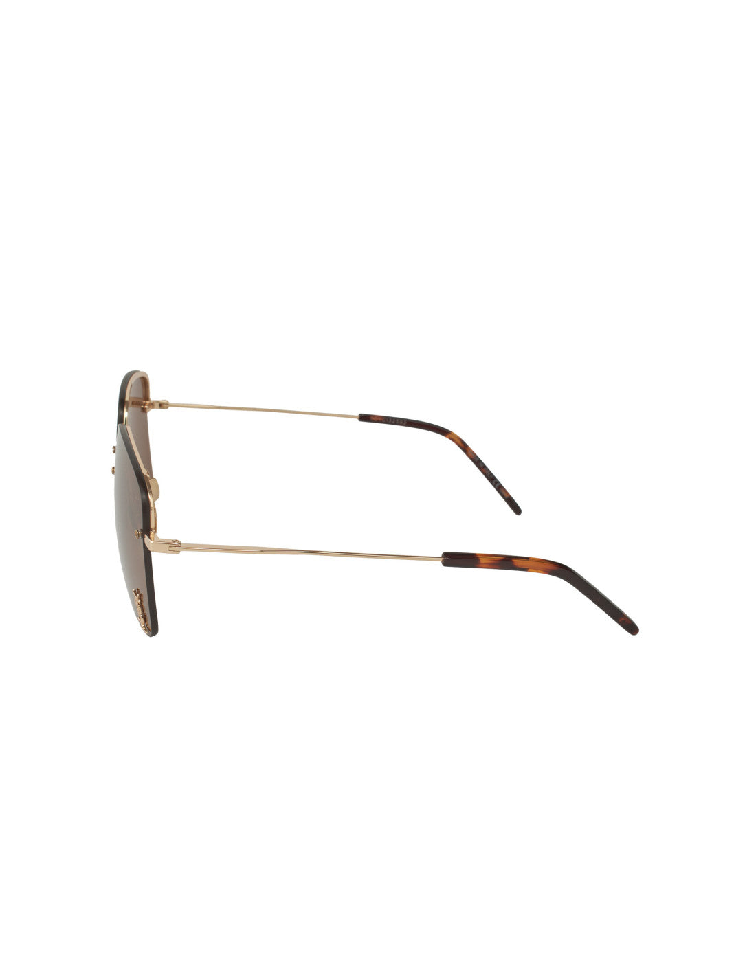 SAINT LAURENT SL 312M 008 Square Shape Coffe Con accesorios – vista 9