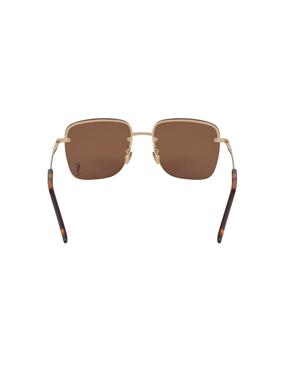 SAINT LAURENT SL 312M 008 Square Shape Coffe Con accesorios – vista 10