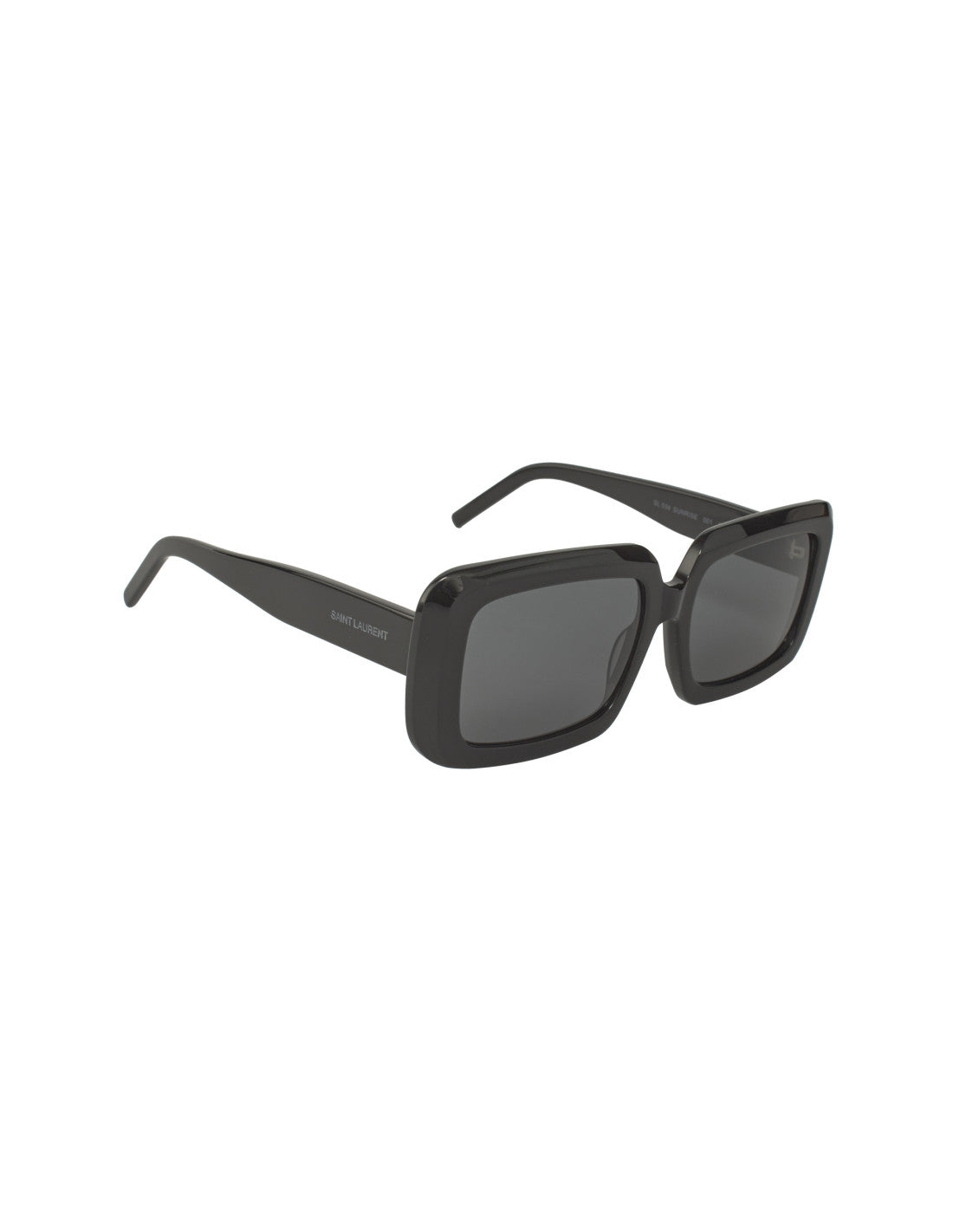 SAINT LAURENT SL 534 SUNRISE Square Negro Con accesorios – vista 6