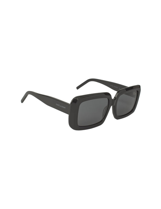 SAINT LAURENT SL 534 SUNRISE Square Negro Con accesorios – vista 6