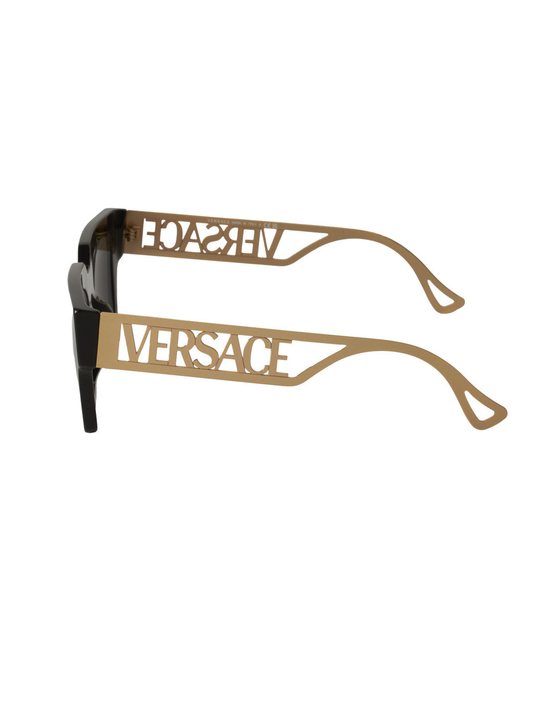 Versace VE4431U GB1/87 Square Shape Gold Black – vista 6
