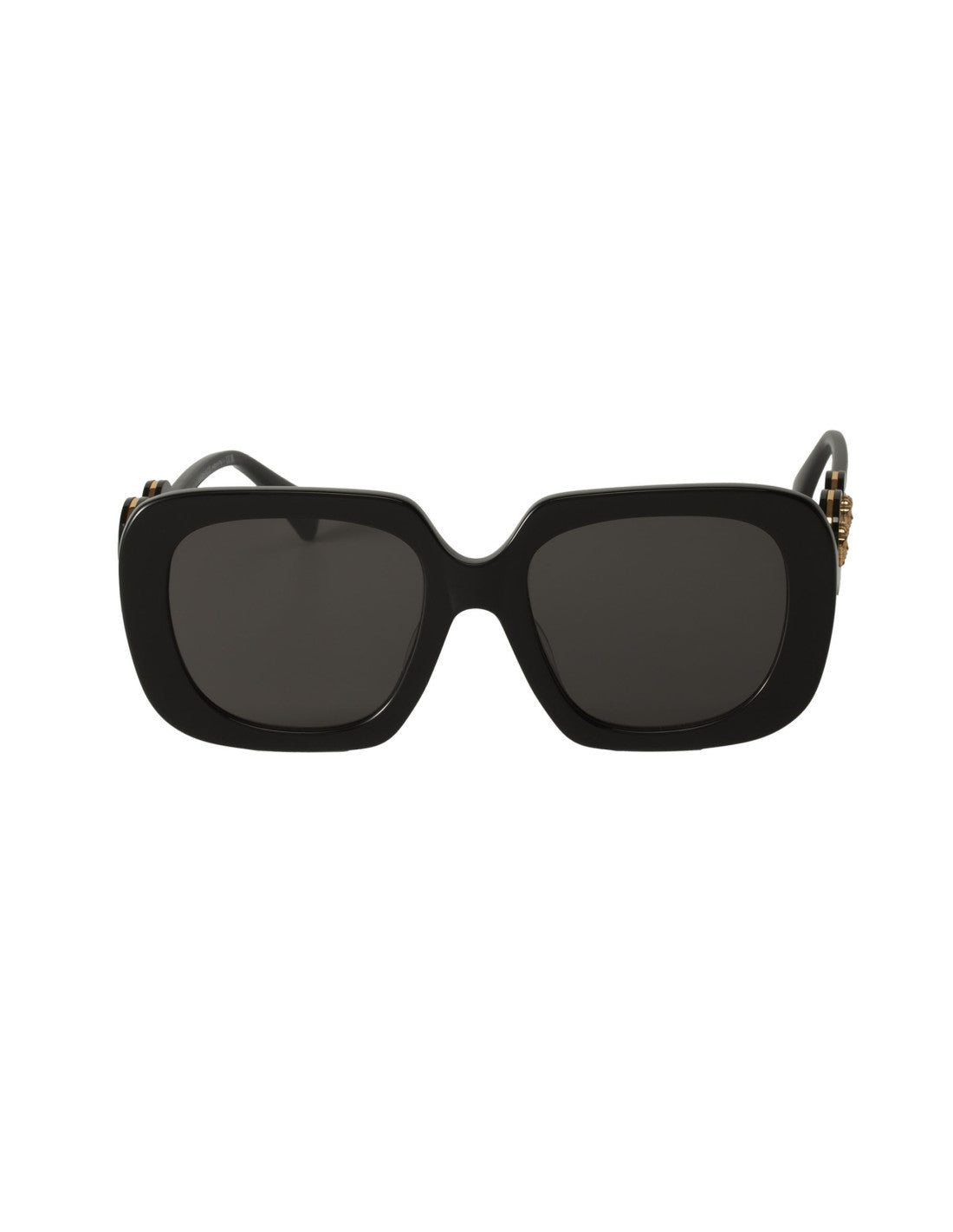 Versace VE4434 GB1/87 Medusa Square Shape Negro Dorado – vista 8