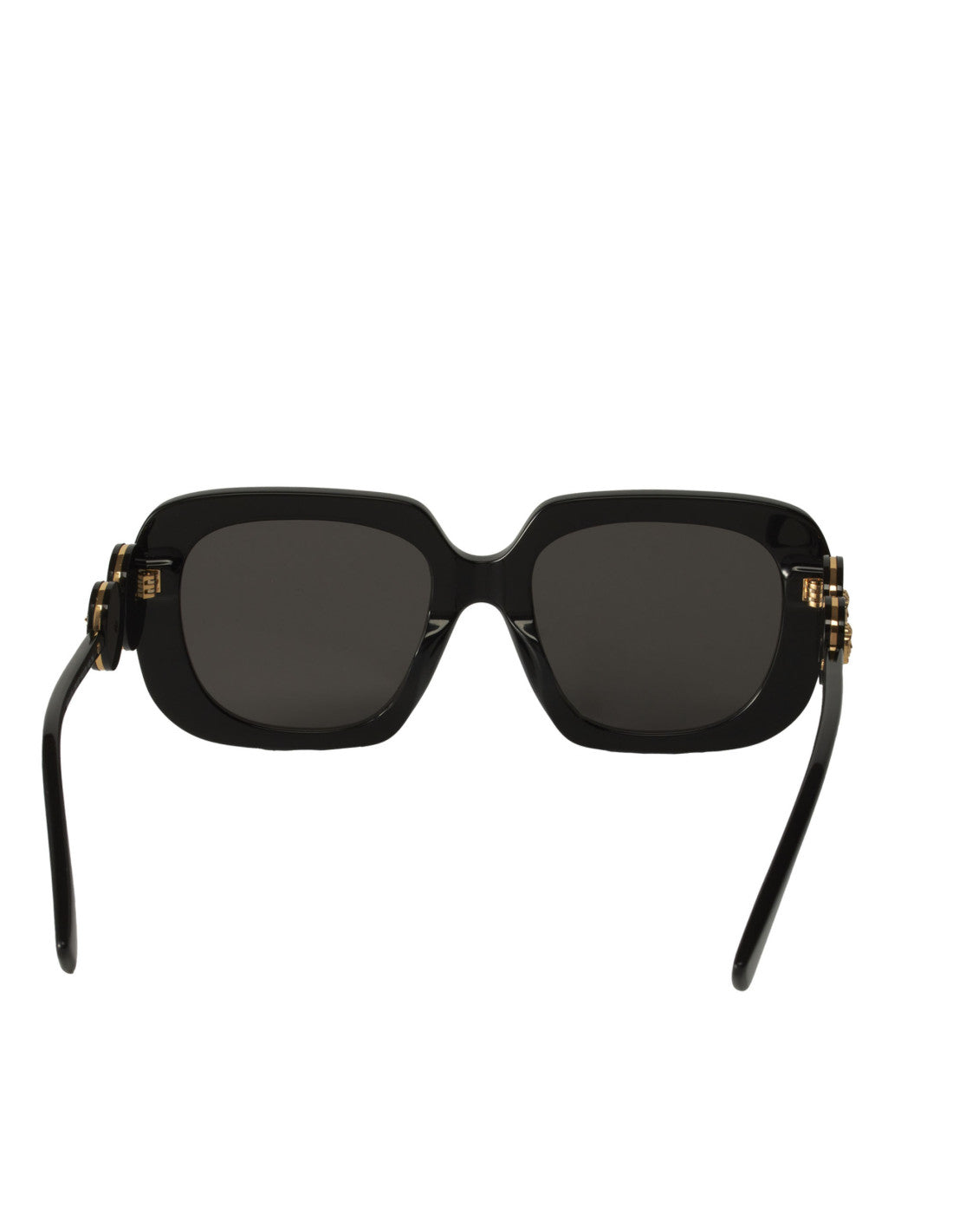 Versace VE4434 GB1/87 Medusa Square Shape Negro Dorado – vista 10