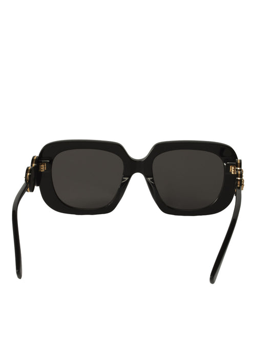 Versace VE4434 GB1/87 Medusa Square Shape Negro Dorado – vista 10