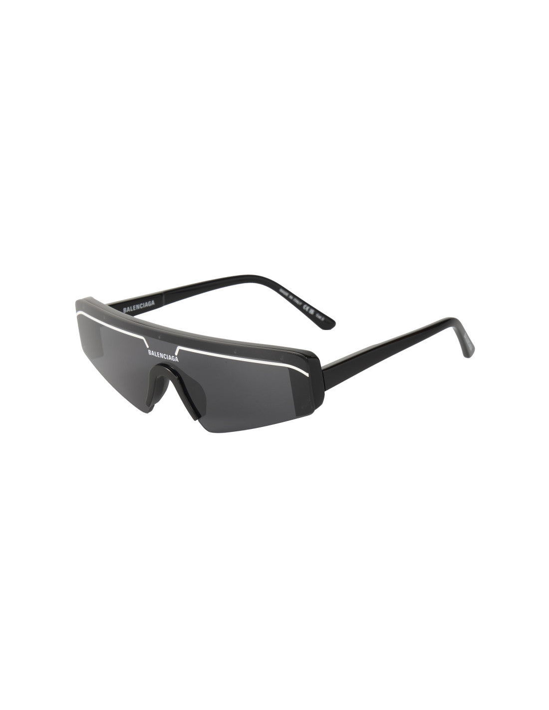 Balenciaga BB0003S 001 Ski Shield Black – vista 7