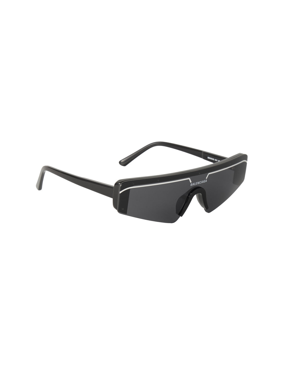 Balenciaga BB0003S 001 Ski Shield Black – vista 6