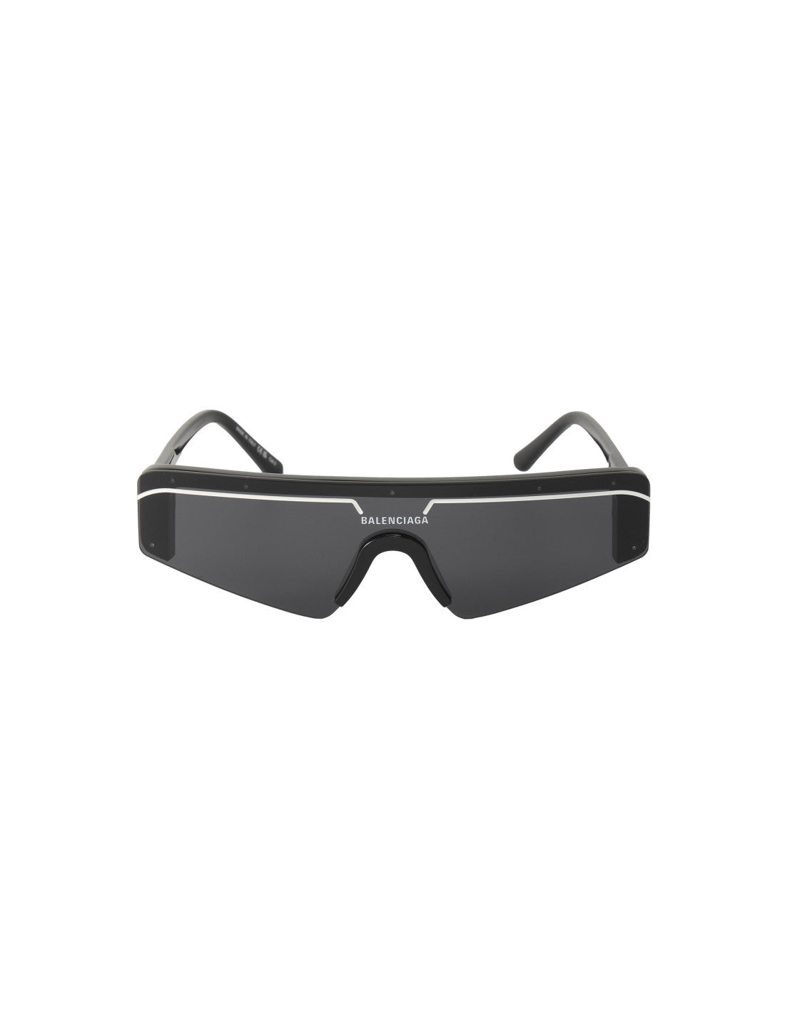 Balenciaga BB0003S 001 Ski Shield Black – vista 8