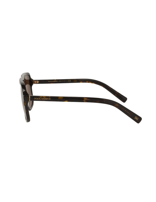 Dolce &amp; Gabbana DG4354 502/73 Aviator Square Cafe Carey – vista 6