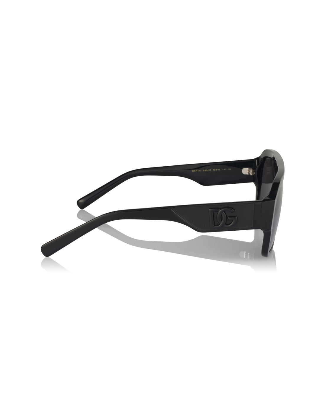 Dolce &amp; Gabbana DG4403 501/87 Aviator Full Black – vista 6