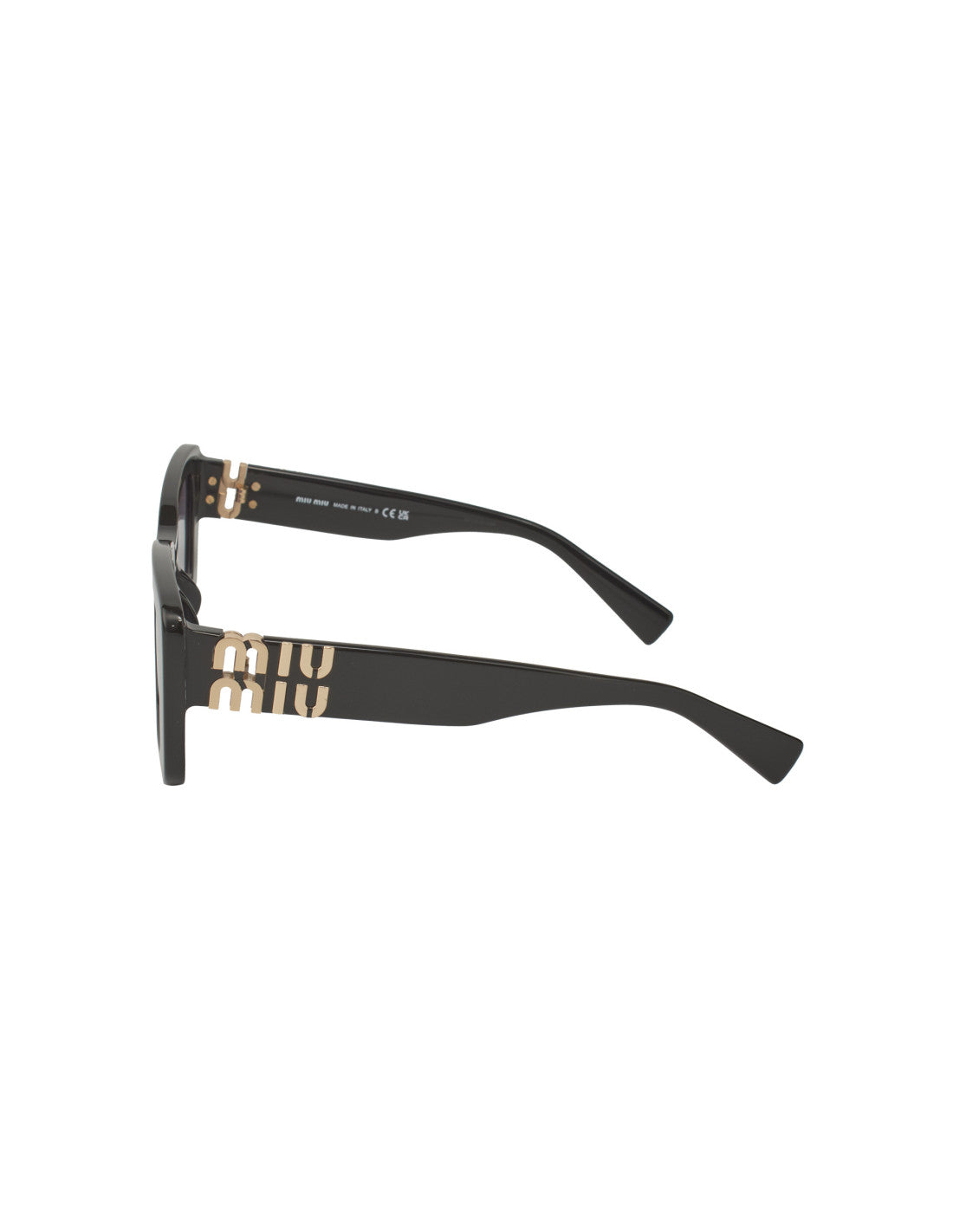 Miu Miu Miu Miu MU 07YS 1AB-5D1 Square Shape Black Gradient – vista 9