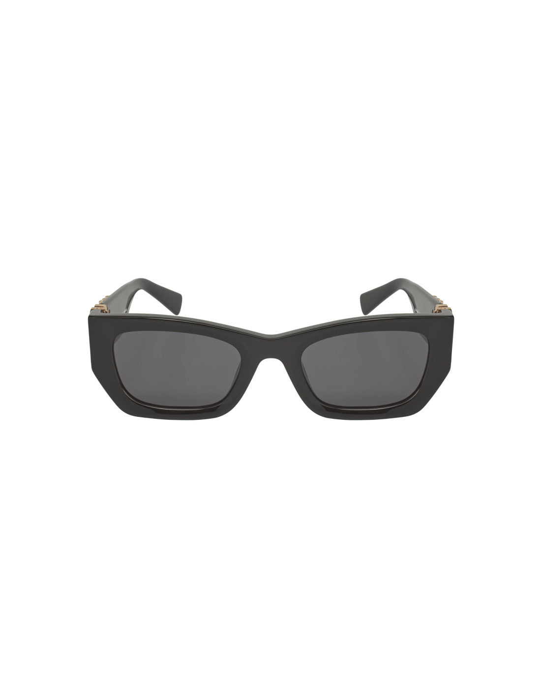 Miu Miu MU 09WS 1AB-5S0 Square Shape Black Gold – vista 8