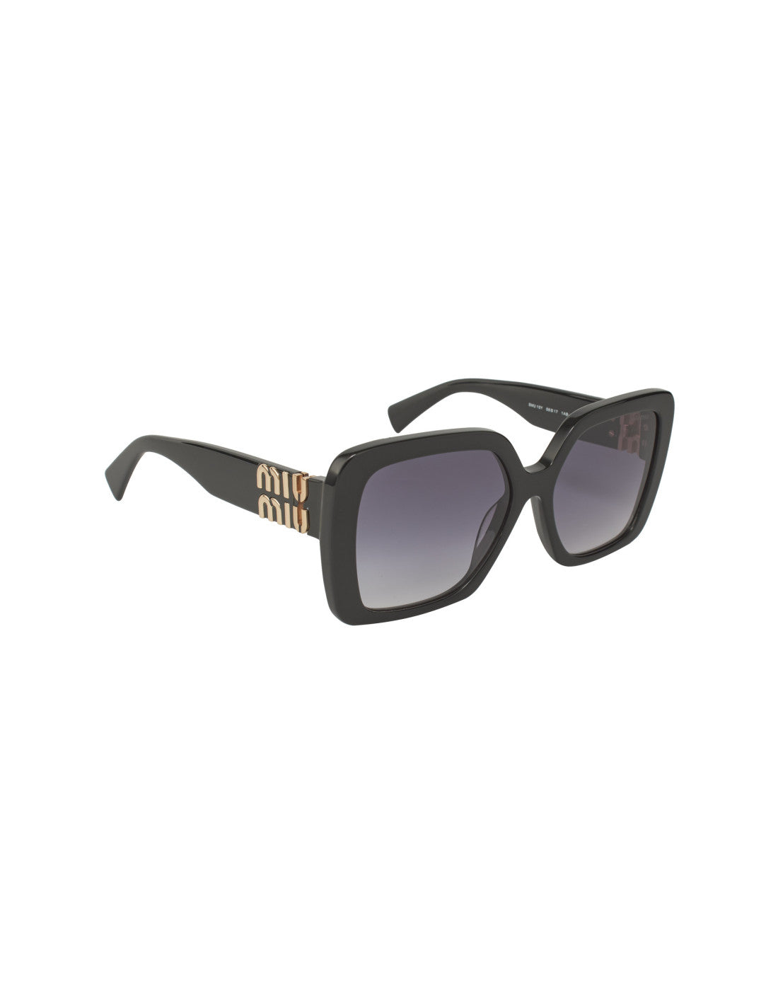 Miu Miu MU 10Y 1AB-5D1 Square Shape Black Gradient – vista 6