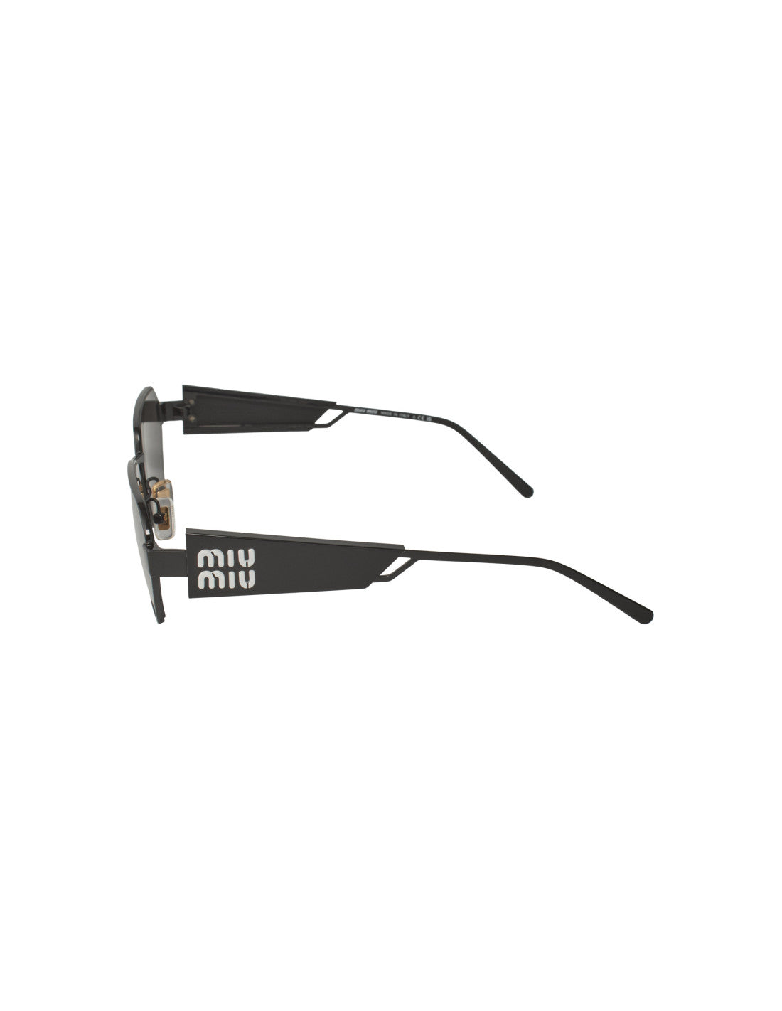 Miu Miu MU 53WS 1AB-5S0 Square Shape Black White – vista 9