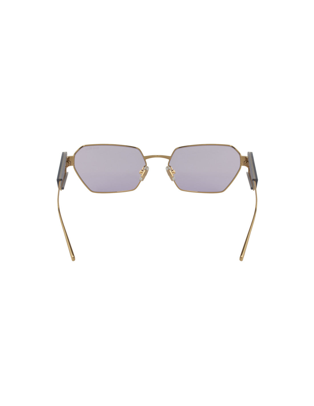 Miu Miu MU 53WS ZVN-05S Square Shape Pale Gold Violet – vista 10
