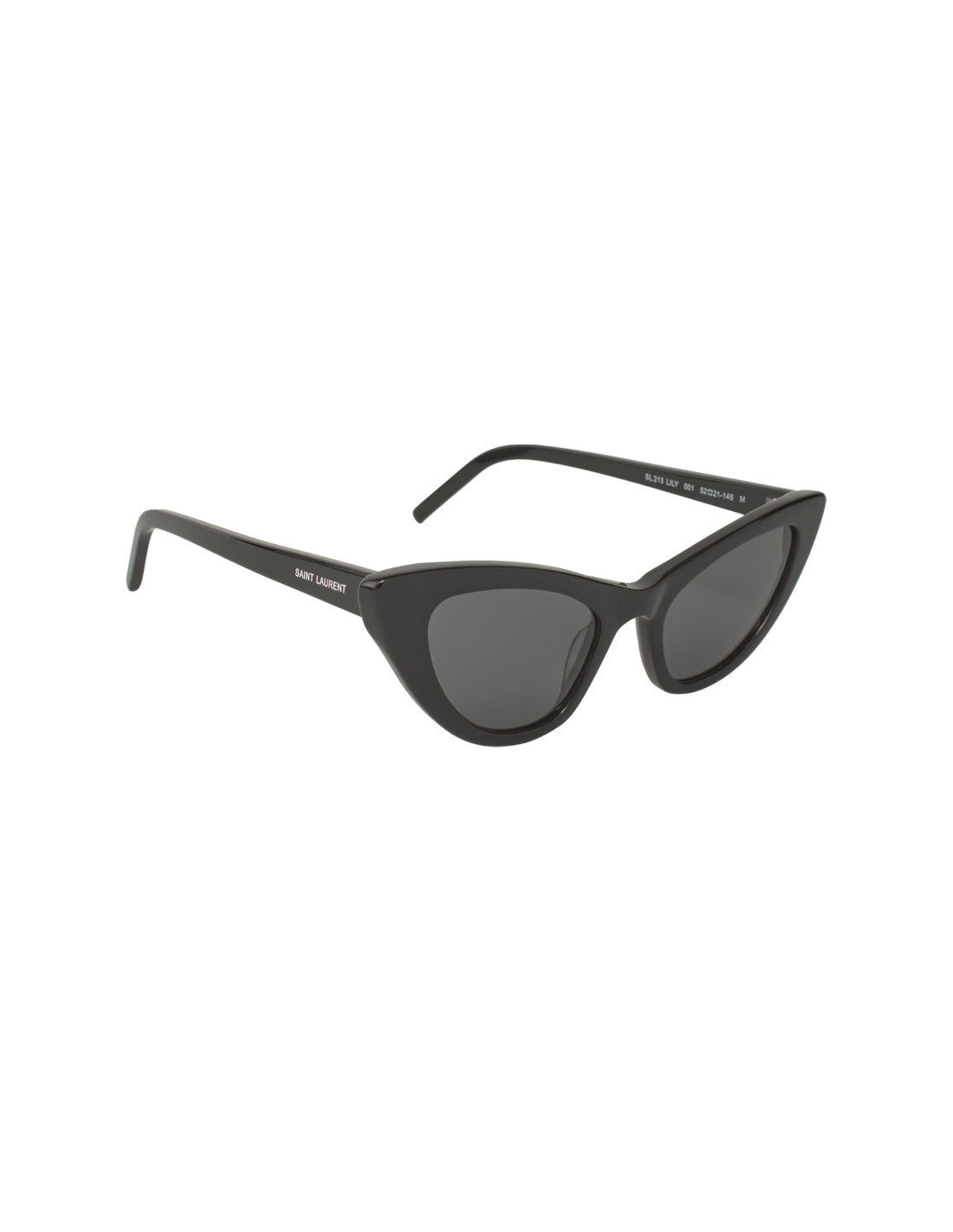 SAINT LAURENT SL 213 Lily Eye Cat Negro Con accesorios – vista 6