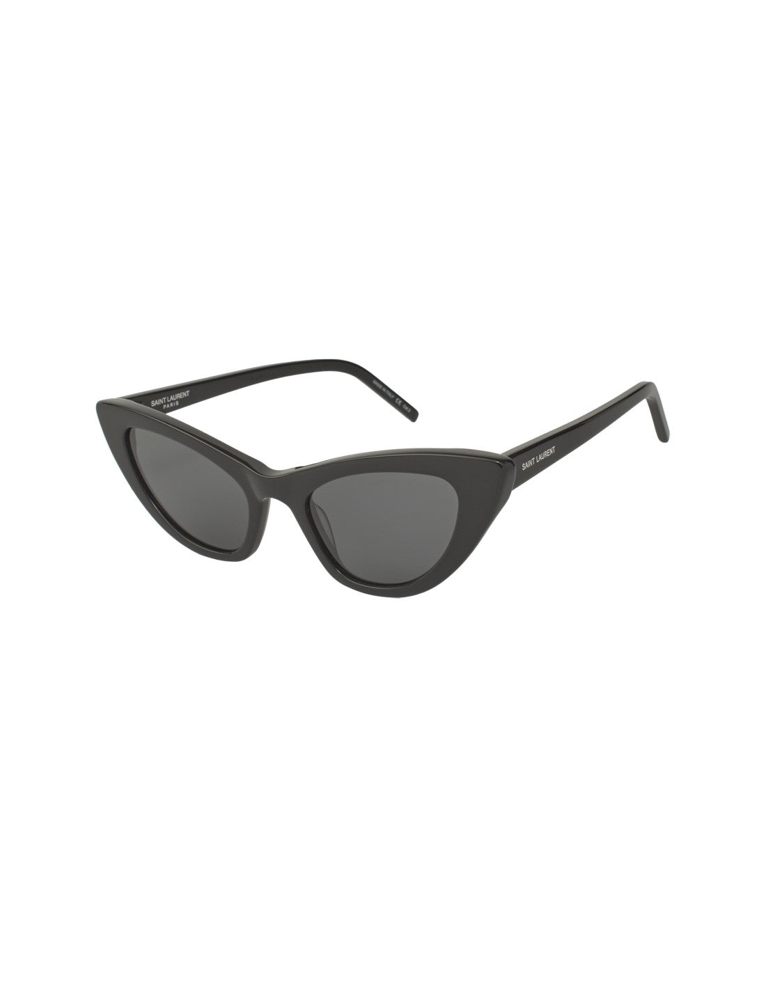 SAINT LAURENT SL 213 Lily Eye Cat Negro Con accesorios – vista 7