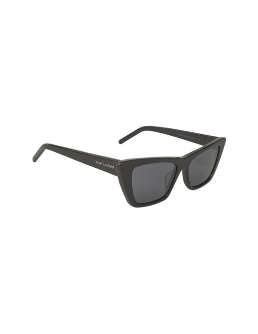 SAINT LAURENT SL 276 001 MICA Eye Cat Negro Con accesorios – vista 6