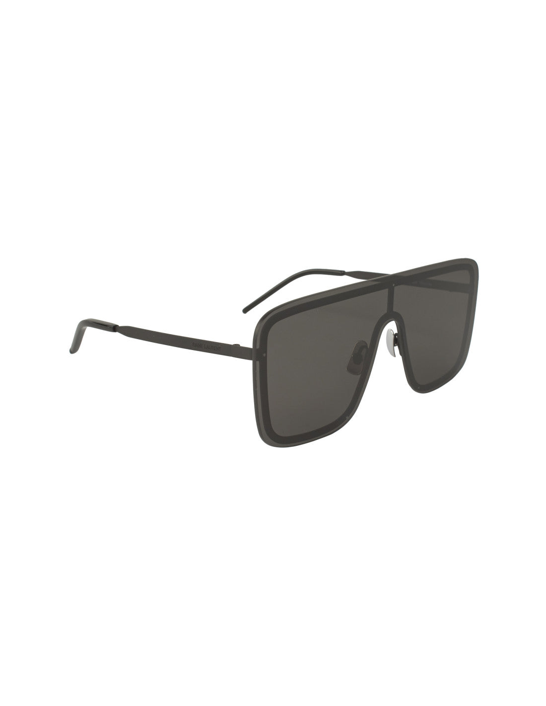 SAINT LAURENT SL 364 002 MASK Shield Negro Con accesorios – vista 6