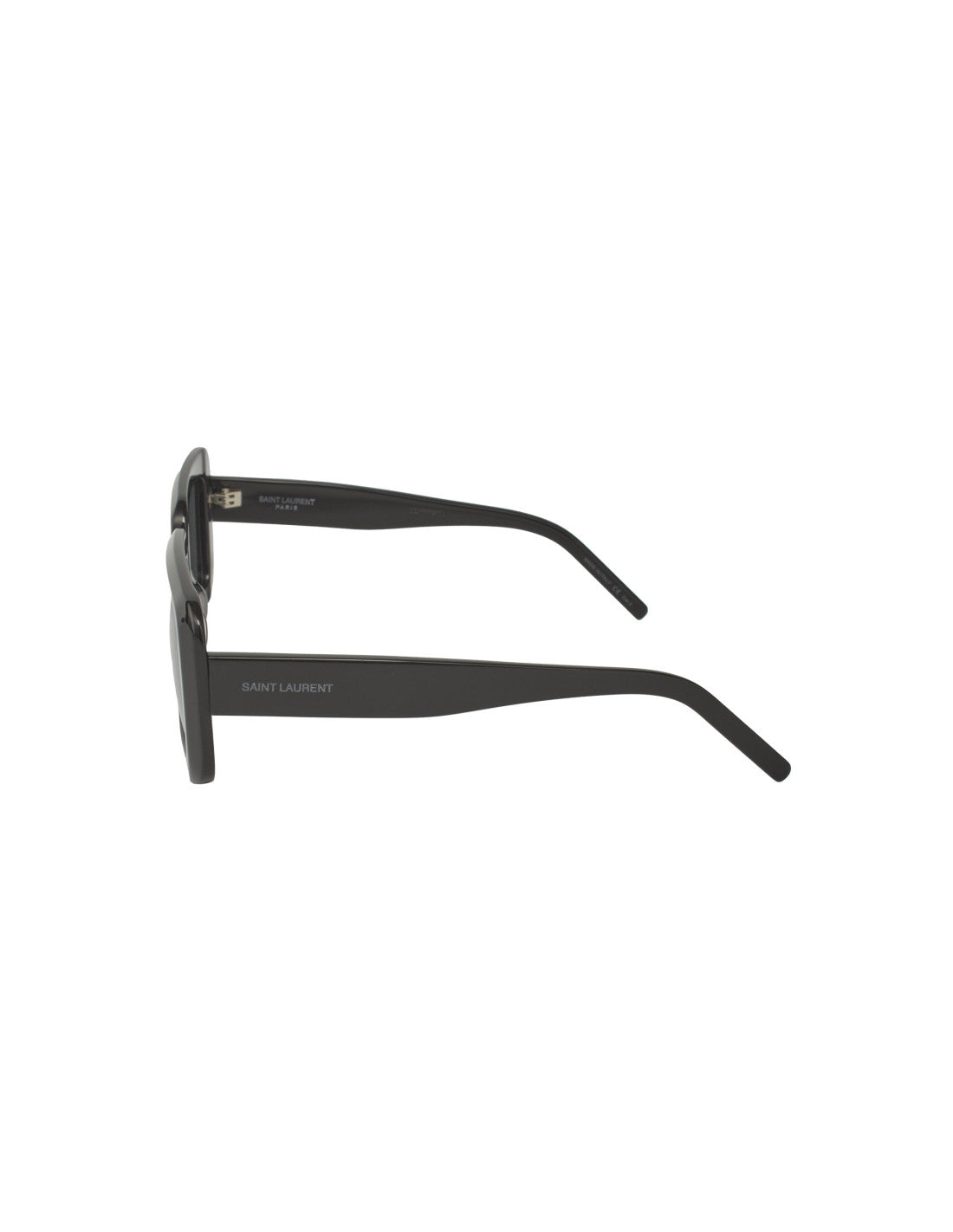 SAINT LAURENT SL 534 SUNRISE Square Negro Con accesorios – vista 9