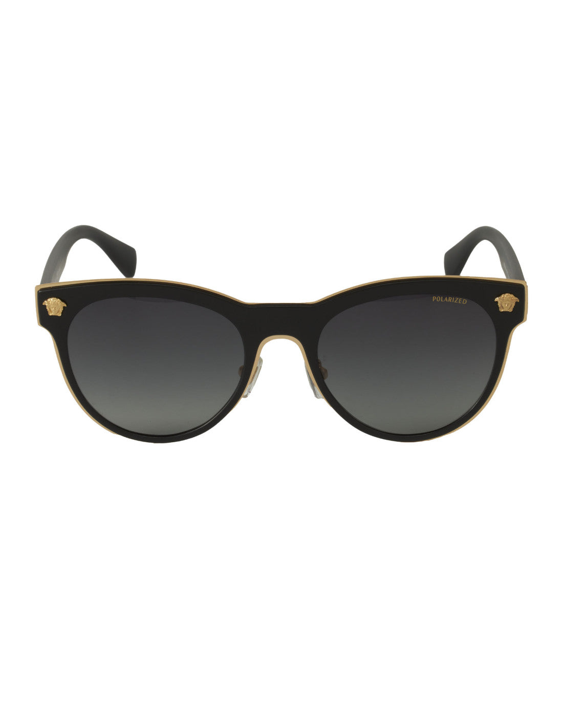 Versace VE2198 1002/T3 Round Negro Gris Con accesorios – vista 8