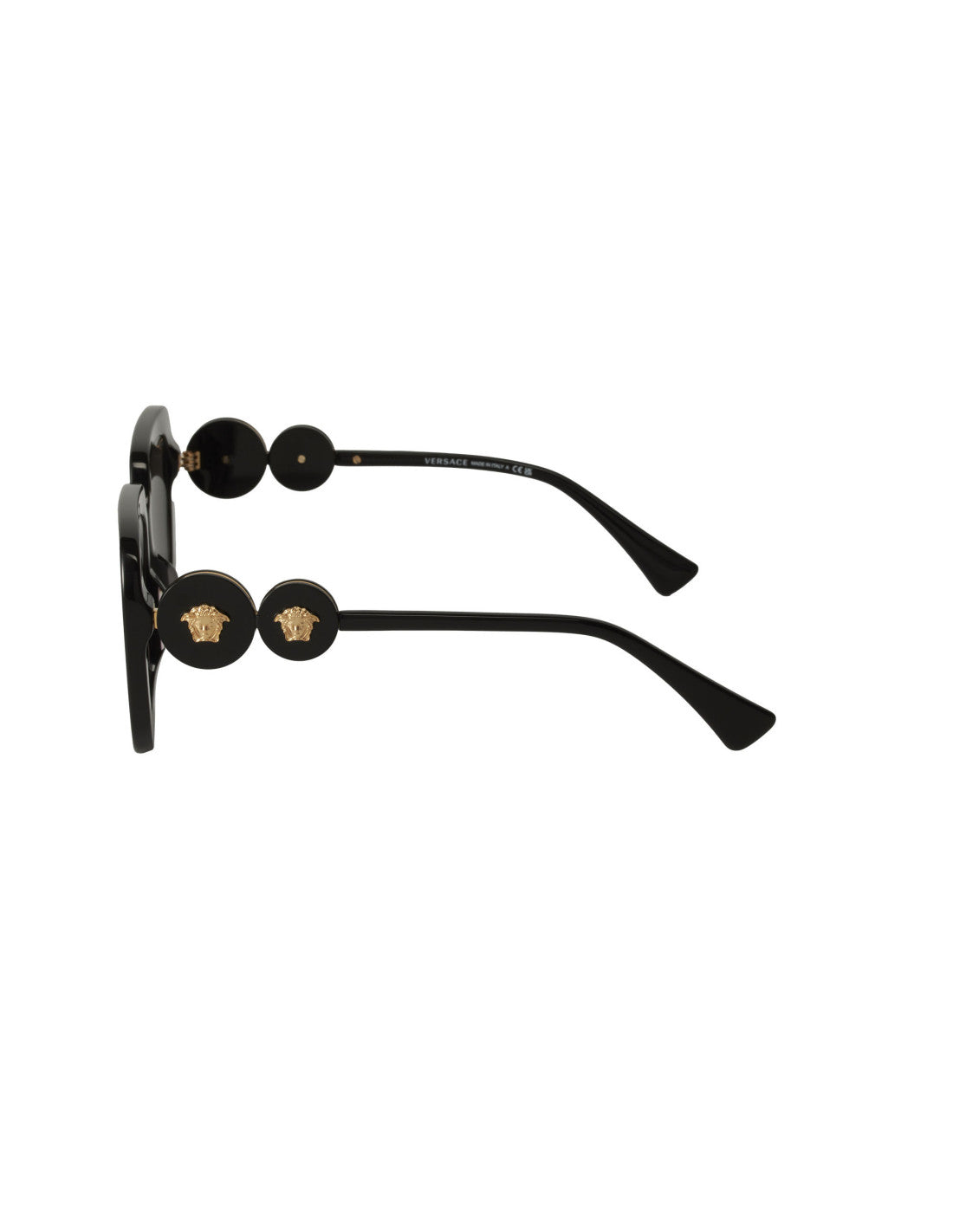 Versace VE4434 GB1/87 Medusa Square Shape Negro Dorado – vista 6